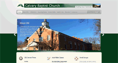 Desktop Screenshot of calvarybaptistwindsorlocks.org