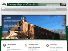 Tablet Screenshot of calvarybaptistwindsorlocks.org